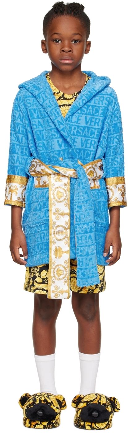 versace baby robe|versace baroque robe.